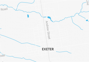 Exeter California Map 199 Main Street south Huron Zolo Ca