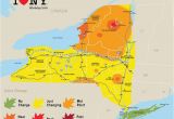 Fall Color Map Michigan Peak Colors Close for Tupper Lake Catskills Alexandria Bay the