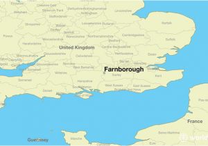 Farnborough England Map Farnborough Uk