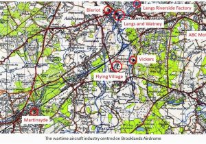 Farnham England Map Martin Stilwell Surrey In the Great War