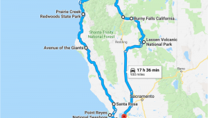 Ferndale California Map the Perfect northern California Road Trip Itinerary Travel