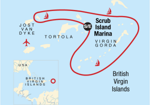 Ferries to Ireland Map Sailing the British Virgin islands tortola to tortola