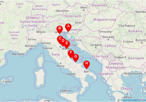 Ferry Ports France Map Ferries From Italy to Croatia