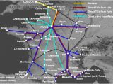 Ferry Routes to France Map Trains From London to France From A 35 London to Nice Bordeaux