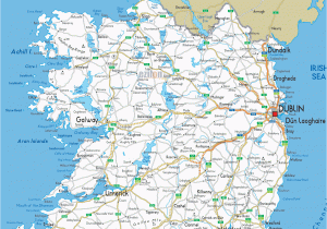 Ferry Uk to Ireland Map Detailed Clear Large Road Map Of Ireland Ezilon Maps Road Map Of