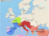 Feudal Europe Map Map Of Europe at 200ad Timemaps