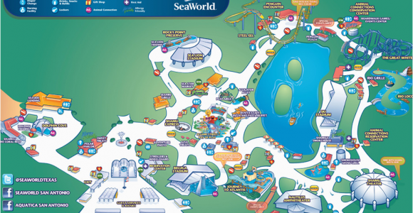 Fiesta Texas Map Seaworld Texas Map Business Ideas 2013