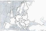 Fill In Europe Map Europe No Names Black Map Of Africa Blank Map with Scale Usa