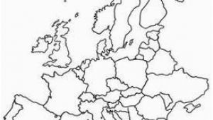 Fill In Europe Map European Countries with This Printable Blank Map Of Europe