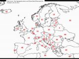 Fill In Map Of Europe Blank Europe Map Climatejourney org