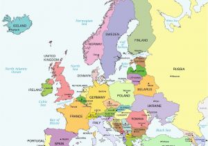 Fill In the Map Of Europe Unlabeled Map Of Europe Climatejourney org