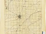 Findlay Ohio Zip Code Map Ohio Historical topographic Maps Perry Castaa Eda Map Collection