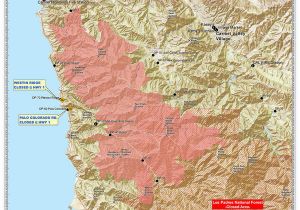 Fire Colorado Springs today Map soberanes Fire Updates 132 127 Acres 100 Contained 90 3 Kazu