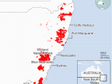 Fires In California today Map Australia Fires A Visual Guide to the Bushfires and Extreme