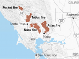 Fires In California today Map Here S where More Than 7 500 Buildings Were Destroyed and