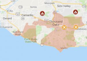 Fires In northern California Map Map Of Woolsey and Hill Fires Updated Perimeters Evacuation Zones