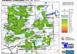 Flint Michigan Crime Map Crime Map Library 2010 Data Set Michigan Youth Violence