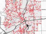 Flint Michigan Crime Map the Calls Left Unanswered Memo Random Medium