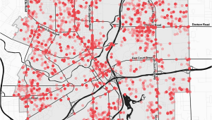 Flint Michigan Crime Map the Calls Left Unanswered Memo Random Medium