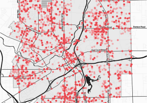 Flint Michigan Crime Map the Calls Left Unanswered Memo Random Medium