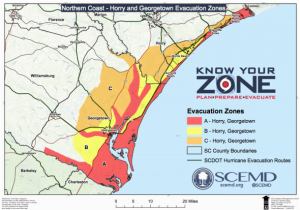 Florence California Map Reports Evacuations Underway From south Carolina to Virginia as