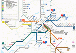 Florence Italy Bus Map Mapa Transporte En Roma Roma Roma Turismo Mapa De Roma Mapa