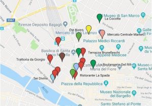 Florence Italy Train Station Map Foodie Spots Near the Santa Maria Novella Train Station In Florence