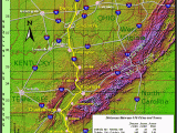 Florida to Ohio Map Interstate 75 Between Detroit and the Florida Border Along