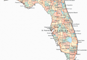 Florida to Ohio Map Map Of Florida Fl Cities and Highways