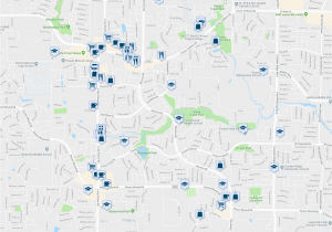 Flower Mound Texas Map 2800 Pecan Hollow Court Flower Mound Tx Walk Score