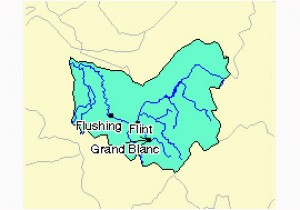 Flushing Michigan Map Flint River Michigan Revolvy