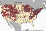 Fly Fishing Tennessee Map Brown Trout Salmo Trutta Species Profile