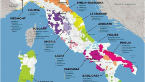 Food Map Of Italy Vinos Italia Wine Wine Italian Wine Wine Folly