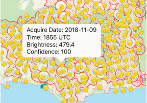 Forest Fire Map oregon Wildfire Fire Map Info On the App Store