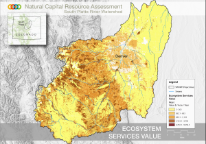 Forest Service Maps Colorado south Platte Natural Capital Project Urban Waters Federal