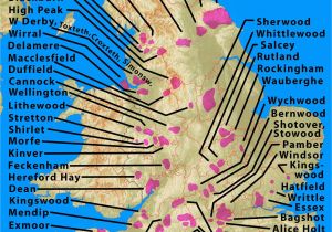 Forests In England On A Map Pin by Dawnscapes On Historyscapes Map Of Britain