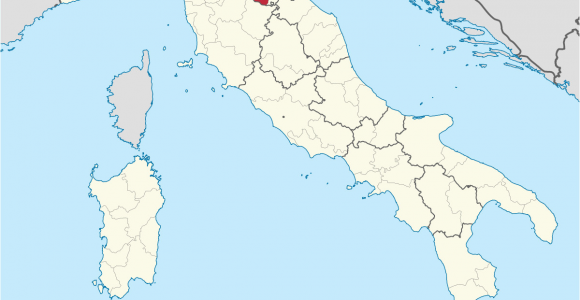 Forli Italy Map Province Of forla Cesena Wikipedia