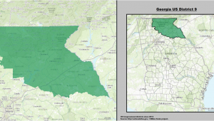 Forsyth Georgia Map Georgia S 9th Congressional District Wikipedia
