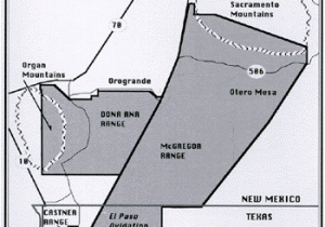 Fort Bliss Texas Map Checklist Of Birds fort Bliss