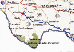 Fort Davis Texas Map Map Of Alpine Texas Business Ideas 2013