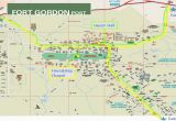 Fort Gordon Georgia Map Graduation