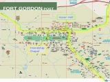 Fort Gordon Georgia Map Graduation