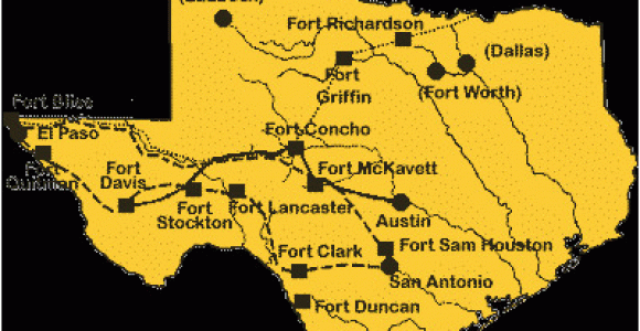 Fort Griffin Texas Map Air force Bases Texas Map Business Ideas 2013