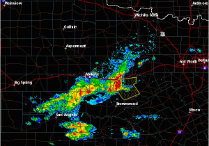 Fort Griffin Texas Map Interactive Hail Maps Hail Map for Rising Star Tx