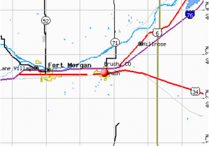 Fort Morgan Colorado Map Brush Colorado Co 80723 Profile Population Maps Real Estate