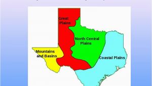 Four Regions Of Texas Map Texas is A Vast State Made Up Of Many Different Natural Elements and