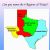 Four Regions Of Texas Map Texas is A Vast State Made Up Of Many Different Natural Elements and