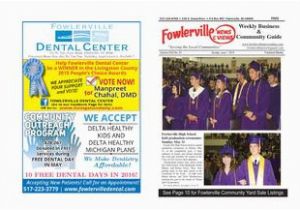 Fowlerville Michigan Map Fowlerville News Views Online June 7 2015 by Steve Horton issuu