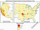 Fracking Texas Map Man Made Earthquakes are A Threat to 7 Million Americans Map