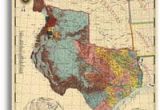 Framed Texas Maps Republic Of Texas 1845 Texas Ideas for House Republic Of Texas